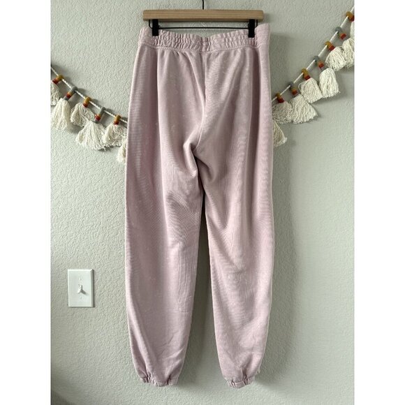 Nike Sportswear Washed Fleece Hoodie And Jogger SET In Champagne Loungewear S/M - Picture 3 of 9